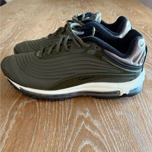 NIKE Air Max Deluxe SE Men’s Cargo Khaki Black Shoes Size 11